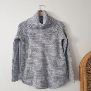 It's Our Time Gray Turtleneck Sweater XS